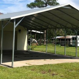 Enclosure Metal Carports - The Carport Company