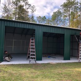 Enclosure Metal Carports - The Carport Company