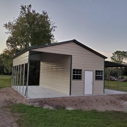 Enclosure Metal Carports - The Carport Company