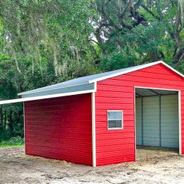 Barn Style Metal Carports - The Carport Company